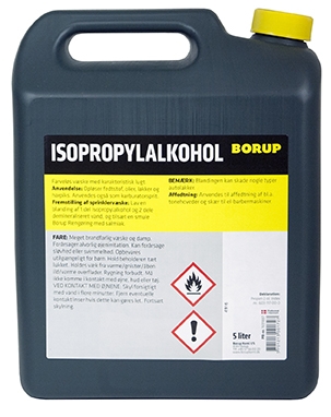Isopropylalkohol 5 ltr  - Borup